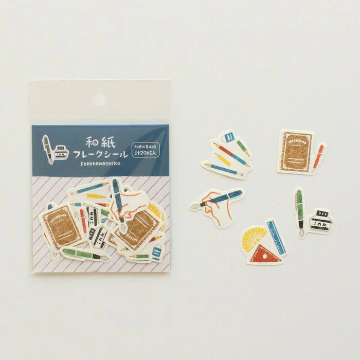 Furukawashiko Flake Stickers - Stationery - Image 2