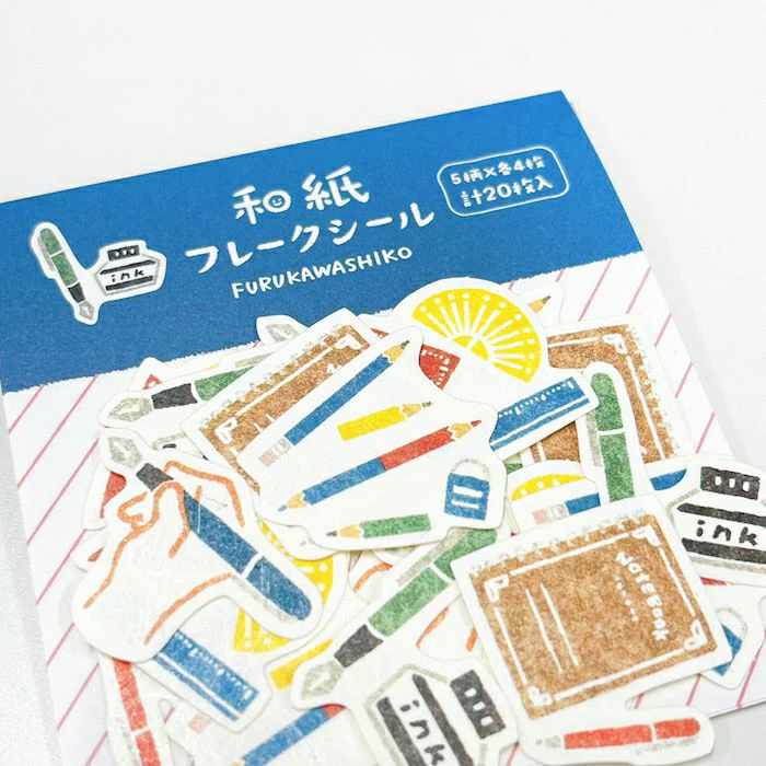 Furukawashiko Flake Stickers - Stationery - Image 3