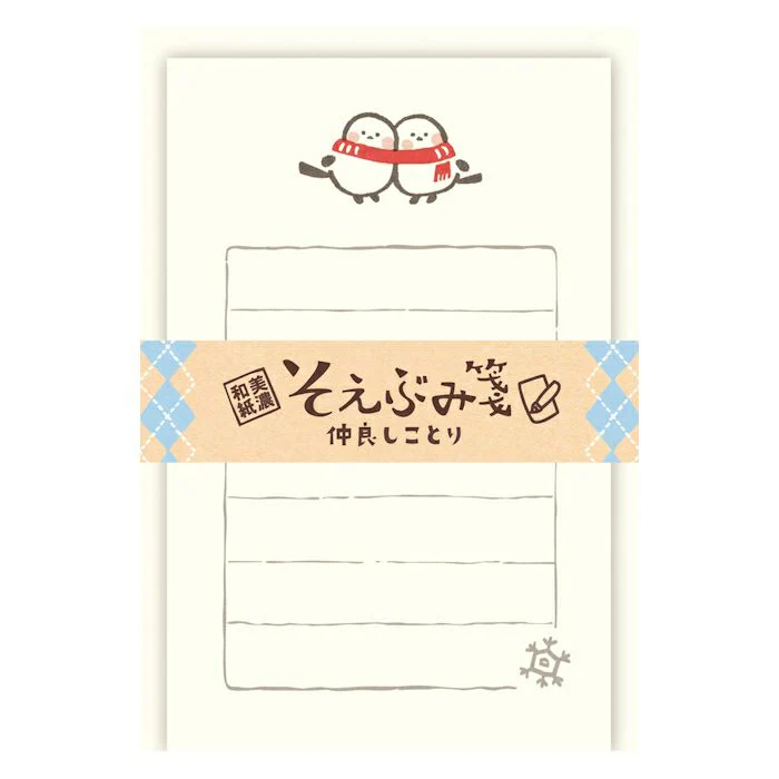 Furukawashiko Mini Letter Set - Good Bird Friends