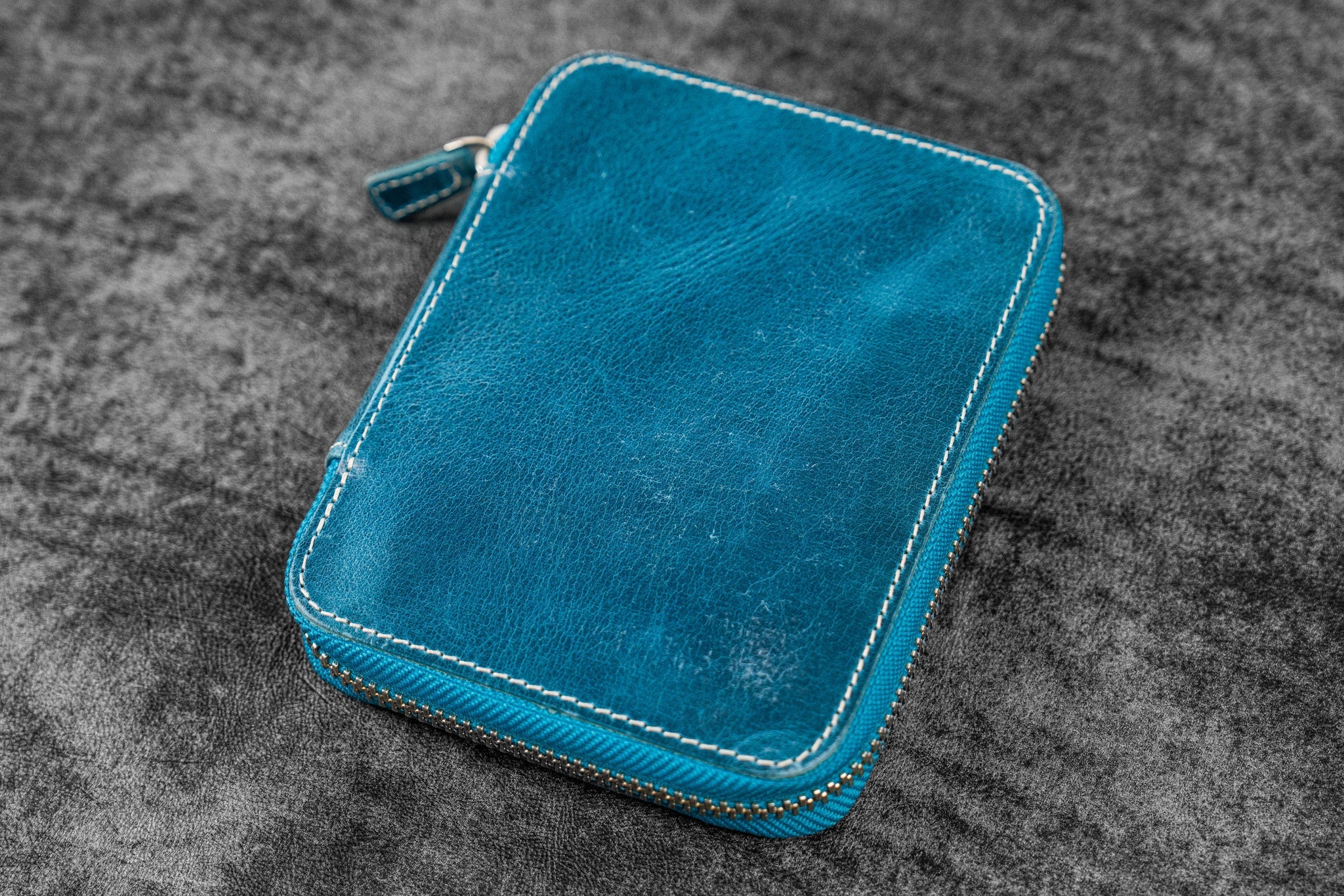 Galen Leather 10 Pen Zipper Case - Image 31