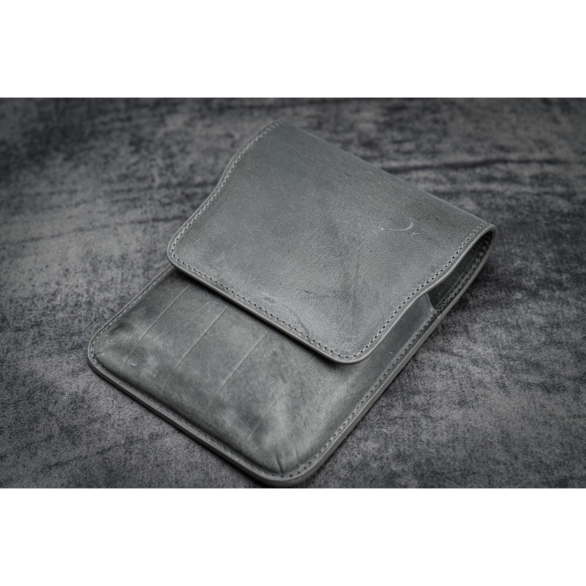 Galen Leather 5 Pen Flap Case - Image 24