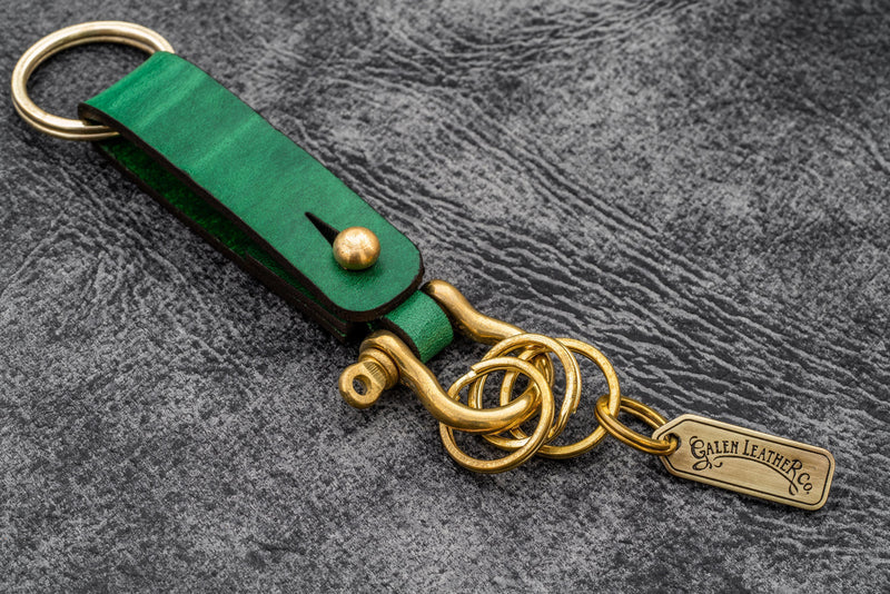 Galen Leather Key Fob - California - Image 2