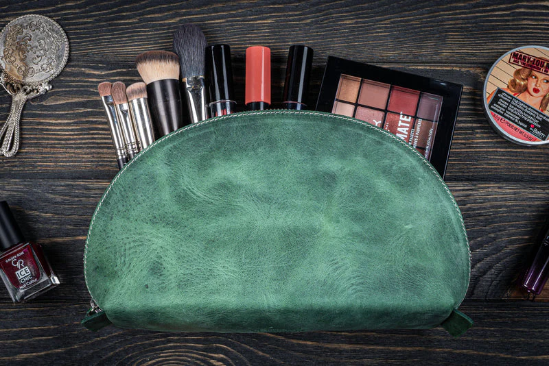 Galen Leather Lunar Makeup / Toiletry Bag - Image 8