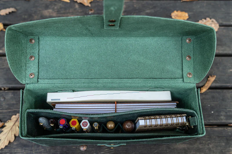 Galen Leather Writer's Medic Bag - Image 4