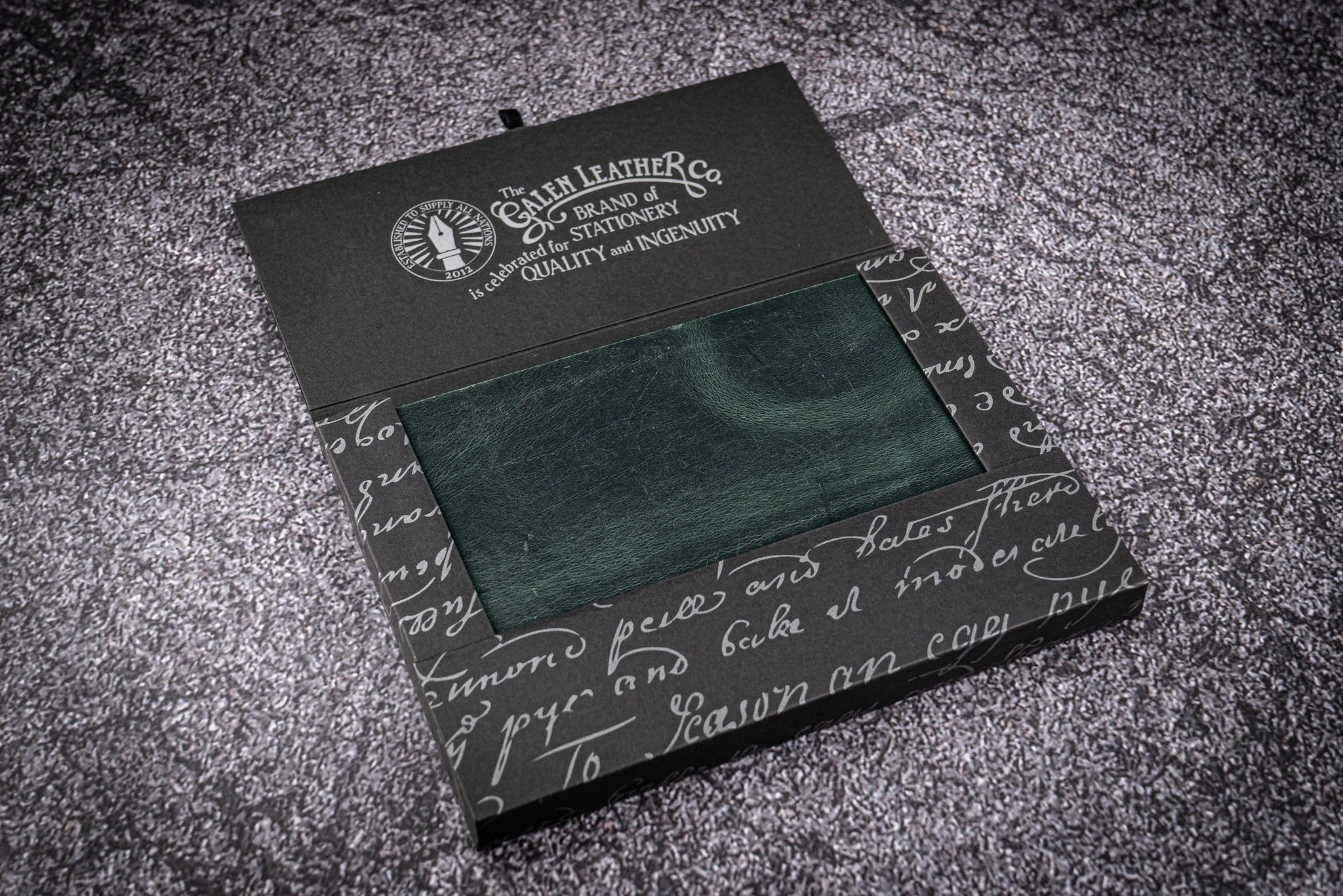 Galen Leather Notebook - A5 - Image 4