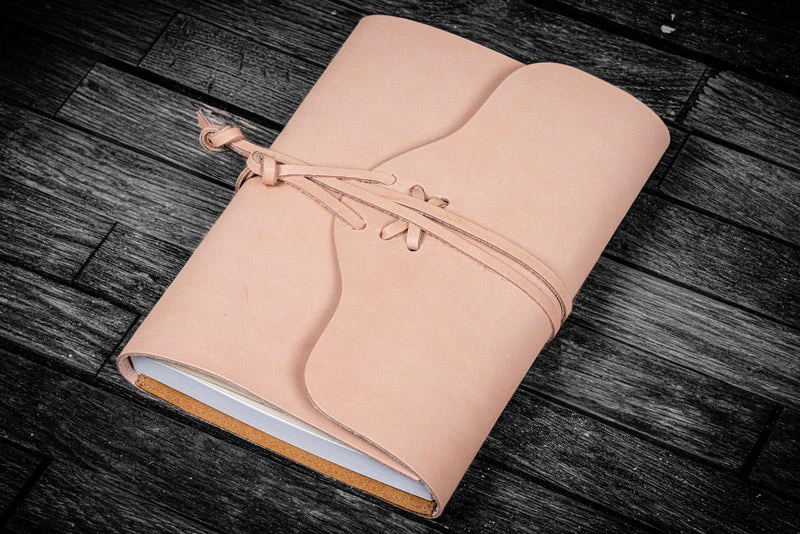 Galen Leather Refillable Leather Wrap Journal / Planner Cover - Image 6