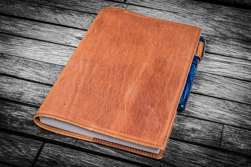 Galen Leather Slim A5 Notebook Cover - Image 11