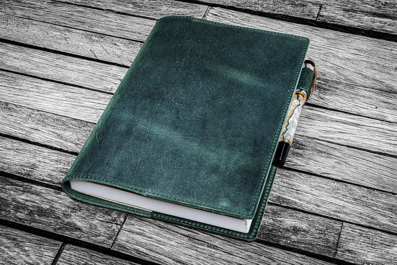 Galen Leather Slim A5 Notebook Cover - Image 3