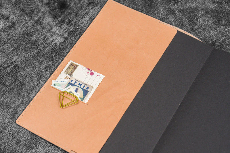 Galen Leather Slim B5 Notebook Cover - Image 14