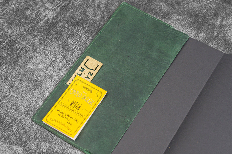 Galen Leather Slim B5 Notebook Cover - Image 4