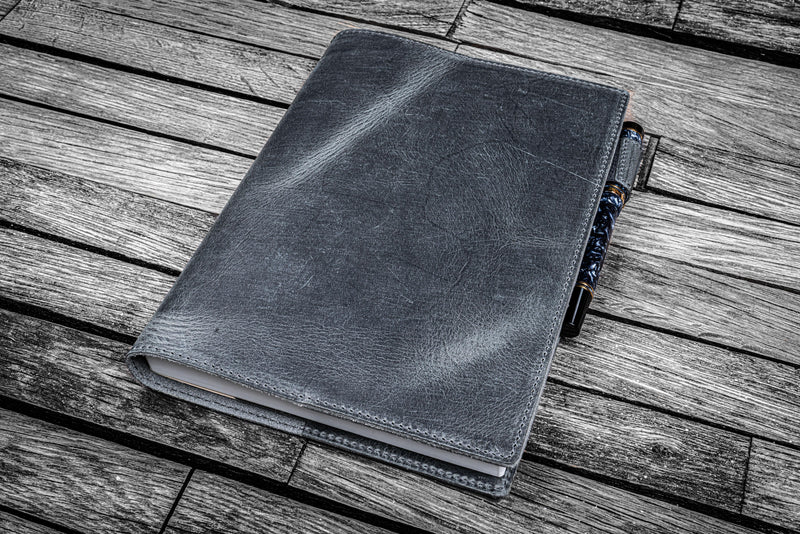 Galen Leather Slim B5 Notebook Cover - Image 9