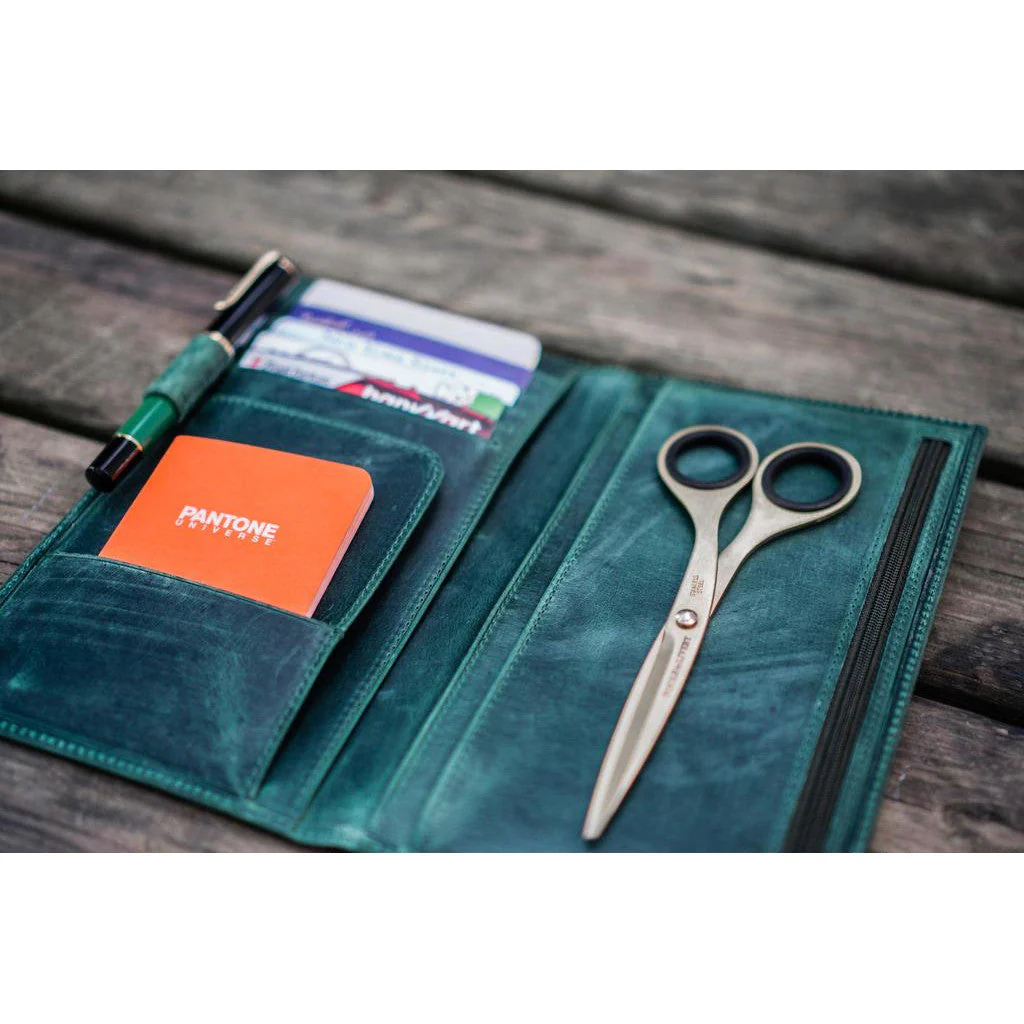 Galen Leather Traveler's Wallet Insert - Regular Size / Hobonichi Weeks Cover - Image 15