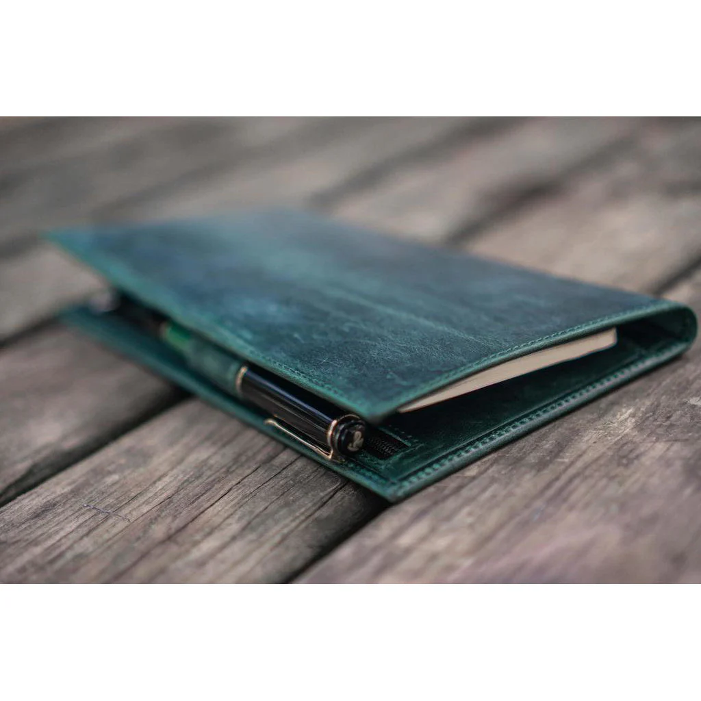 Galen Leather Traveler's Wallet Insert - Regular Size / Hobonichi Weeks Cover - Image 16