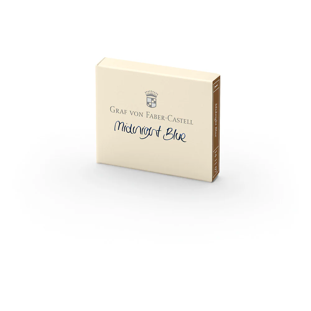 Graf von Faber-Castell Midnight Blue - Ink Cartridges