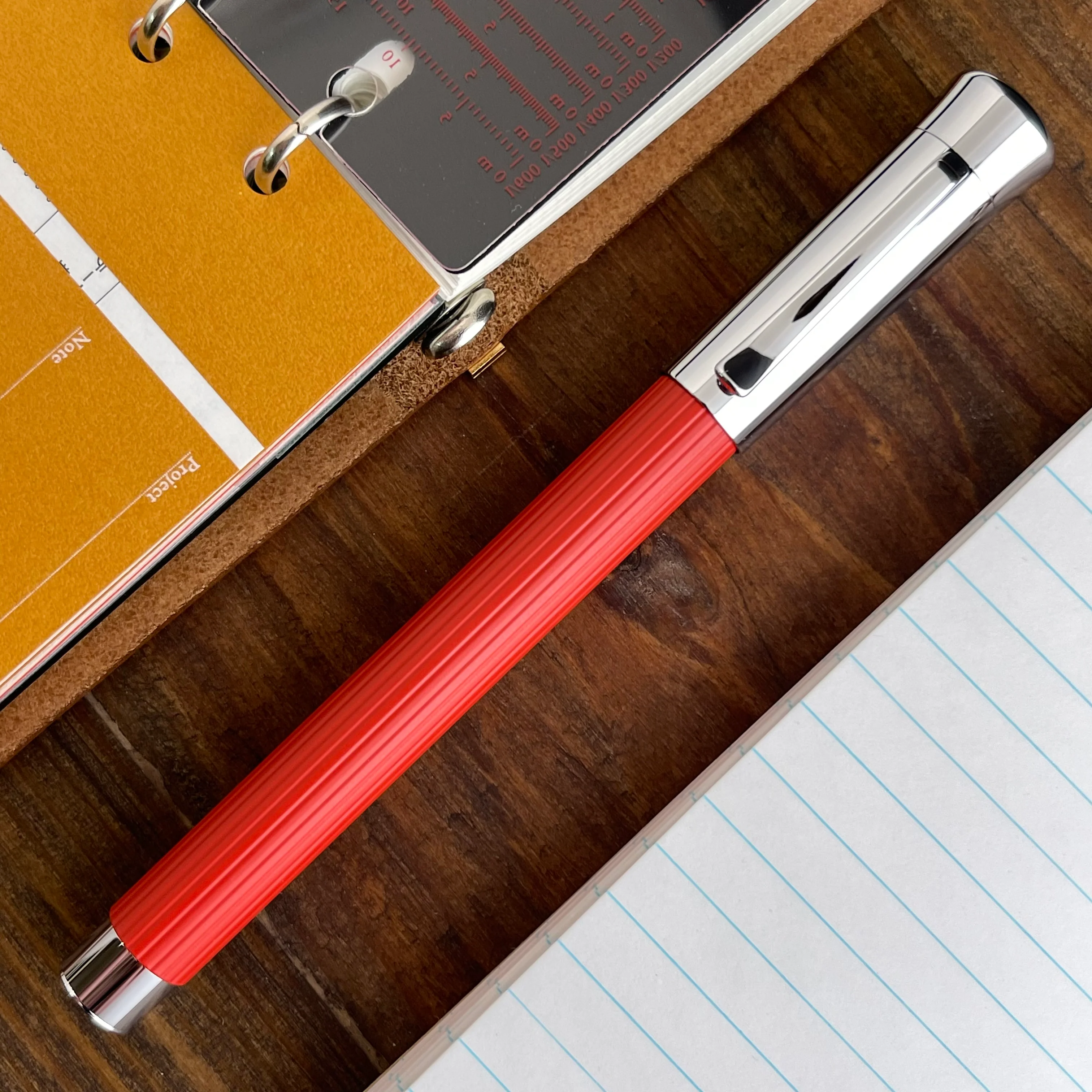 Graf von Faber-Castell Tamitio Fountain Pen - India Red - Image 2