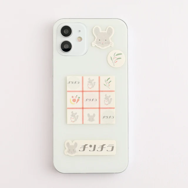 Green Flash Animal Department Store Flake Sticker - Chinchilla - Image 3