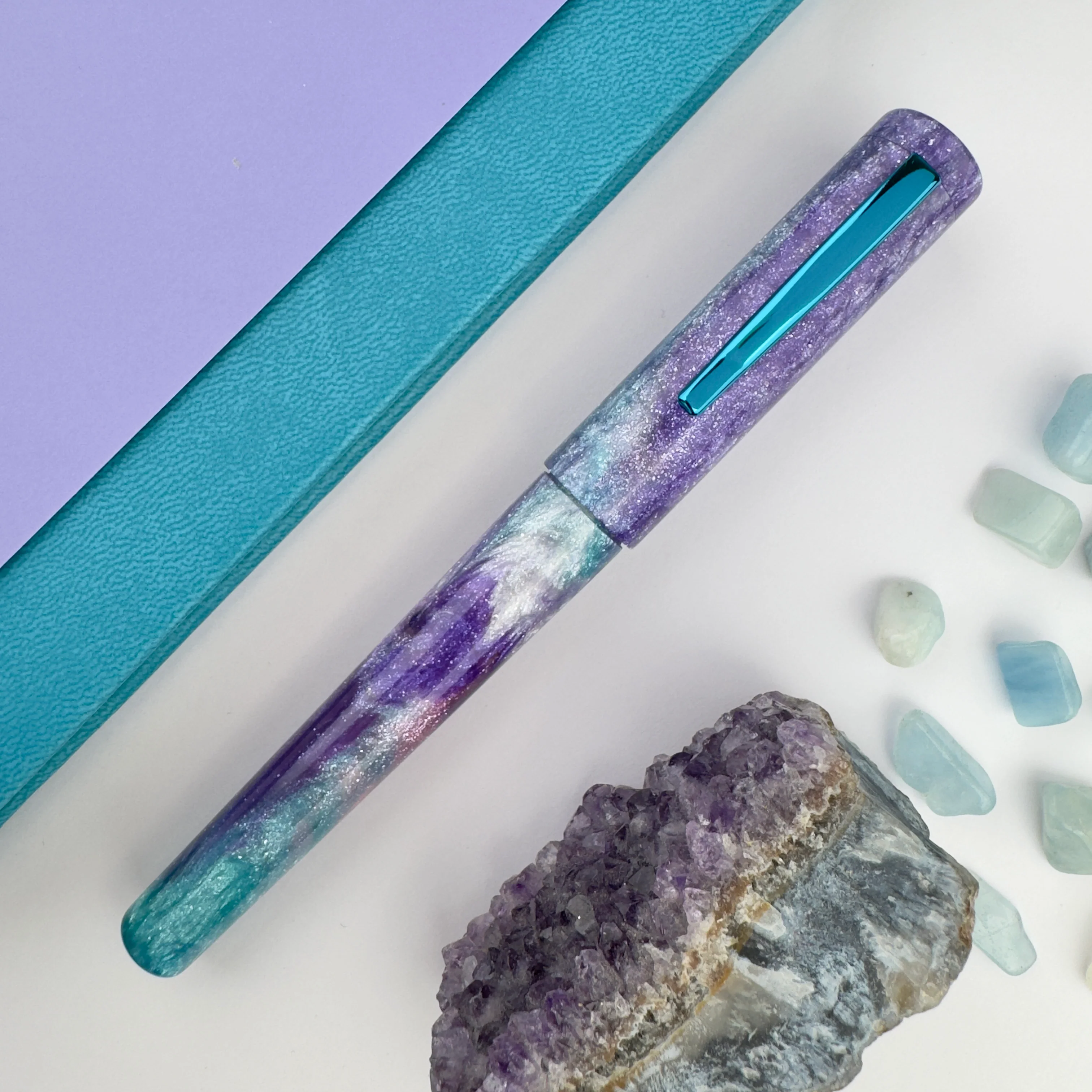 Hinze Pen Company Fountain Pen - Majestic Mermaid - Image 2