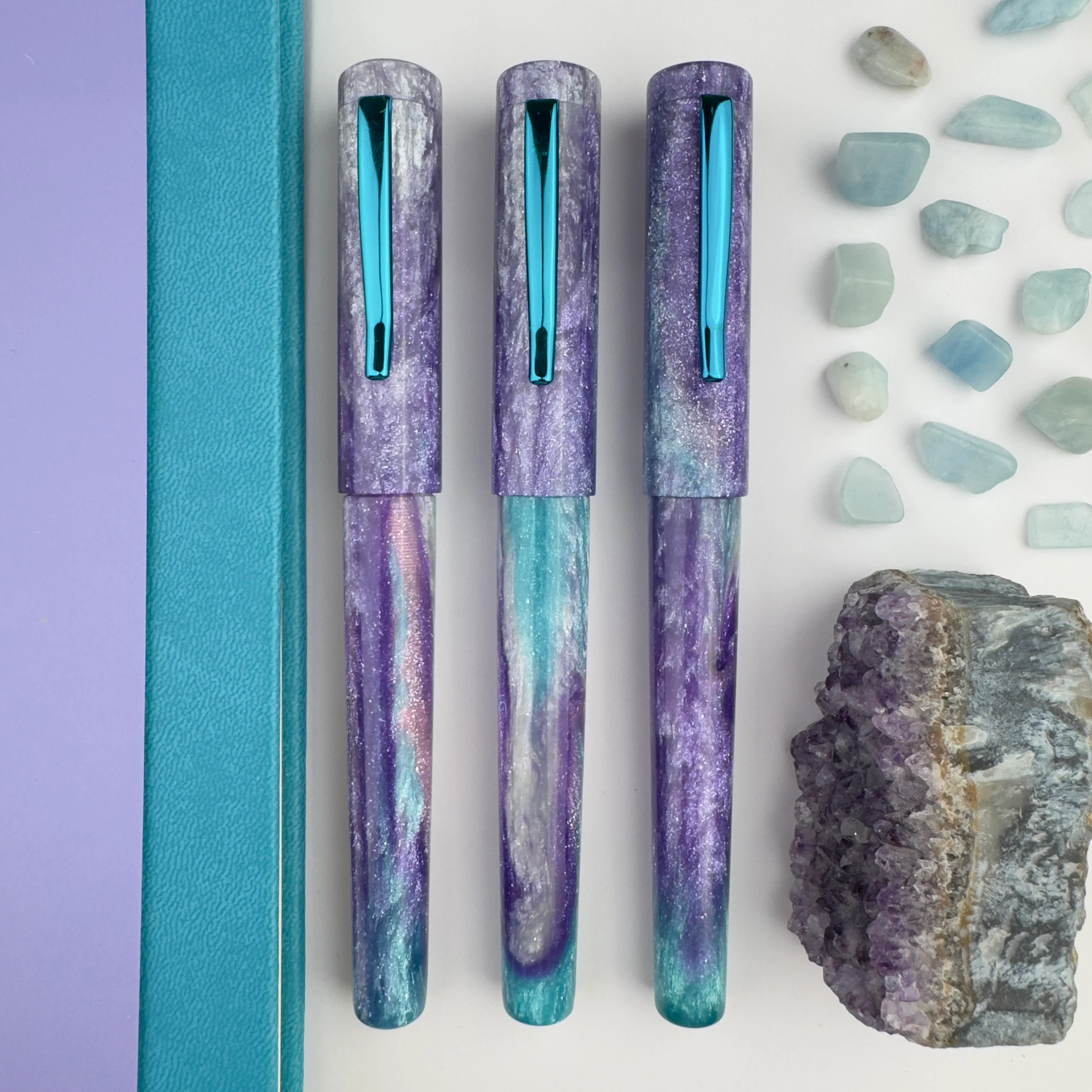 Hinze Pen Company Fountain Pen - Majestic Mermaid - Image 3
