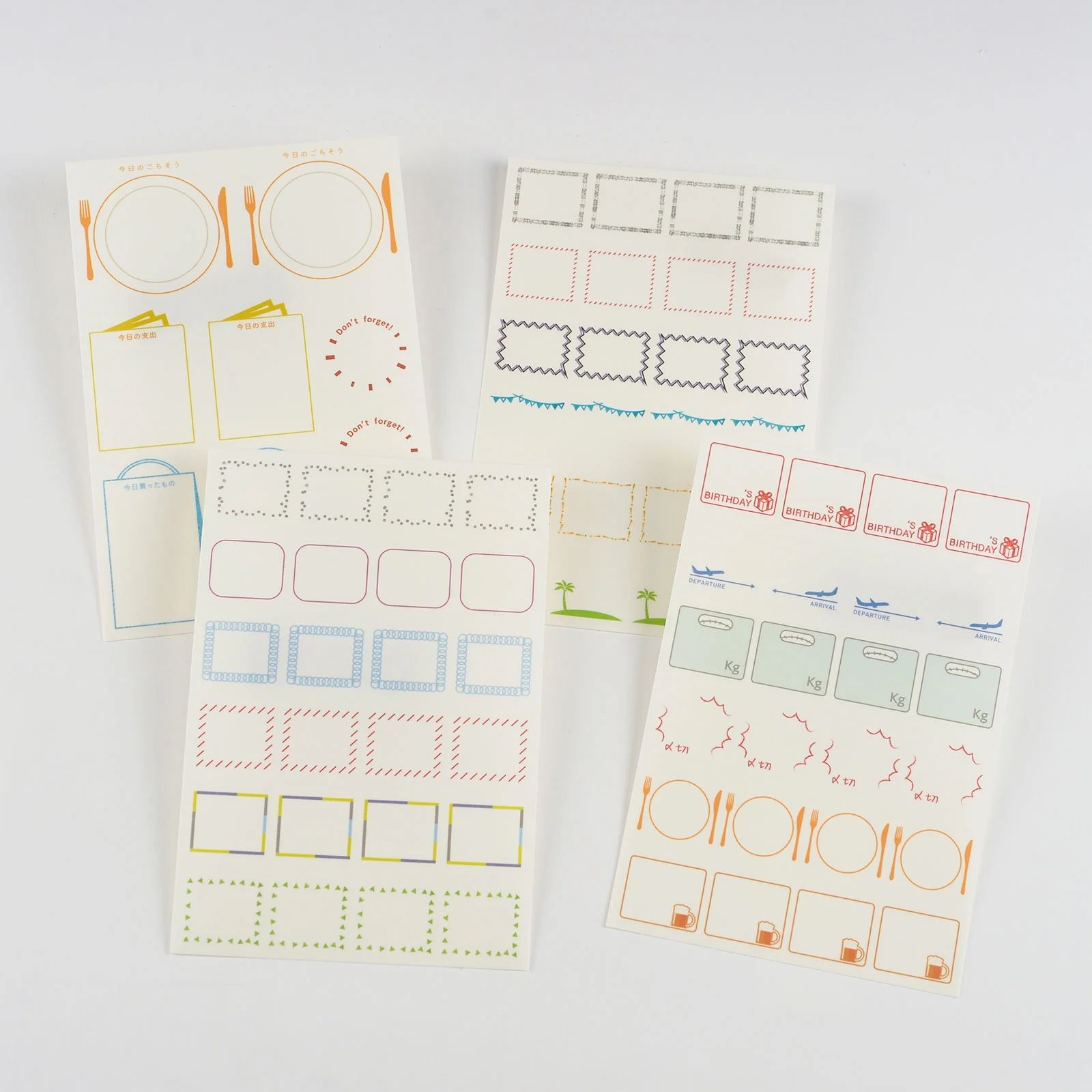 Hobonichi Frame Stickers - Image 2