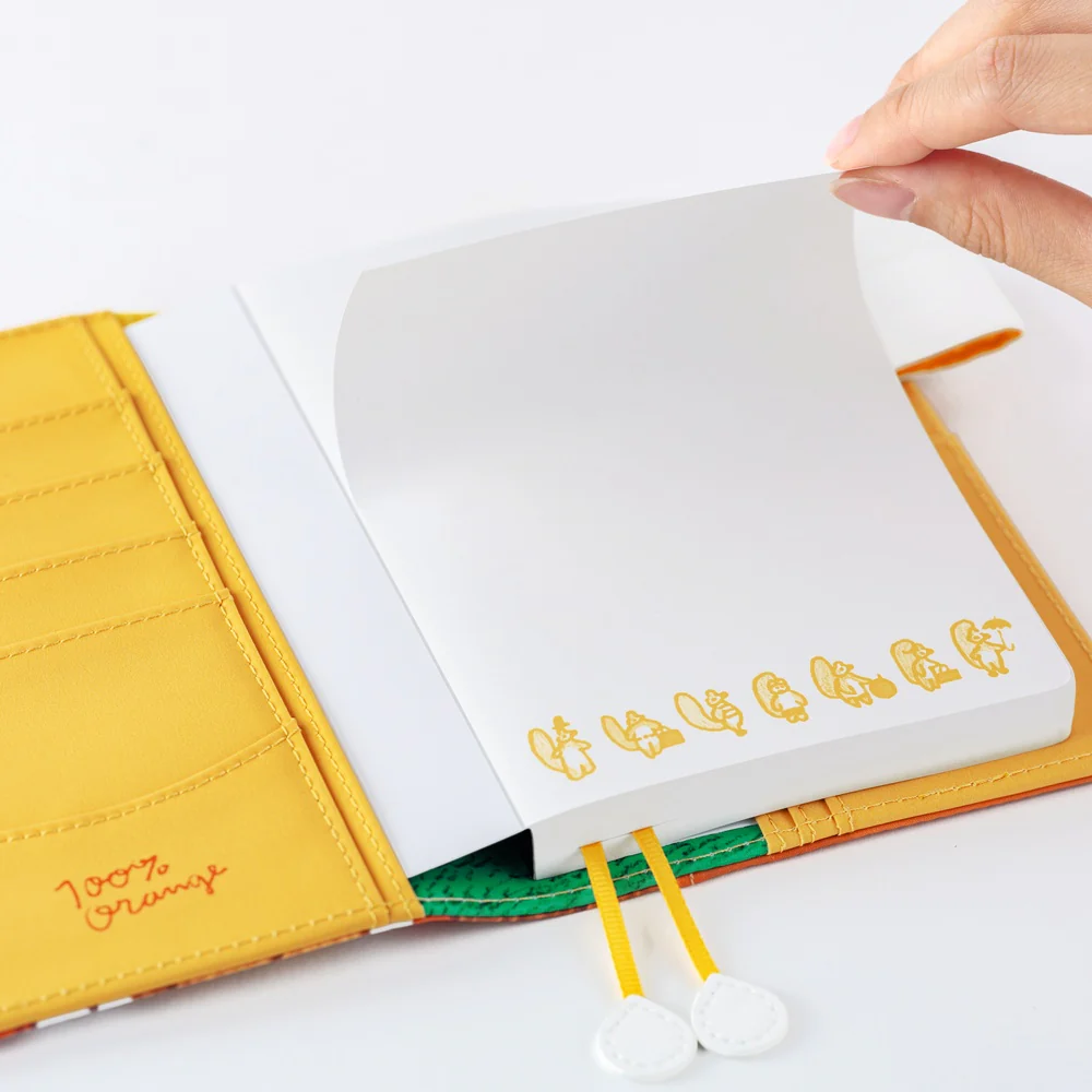 Hobonichi Paper(s) - 100%ORANGE: Squirrel Appears - Image 4