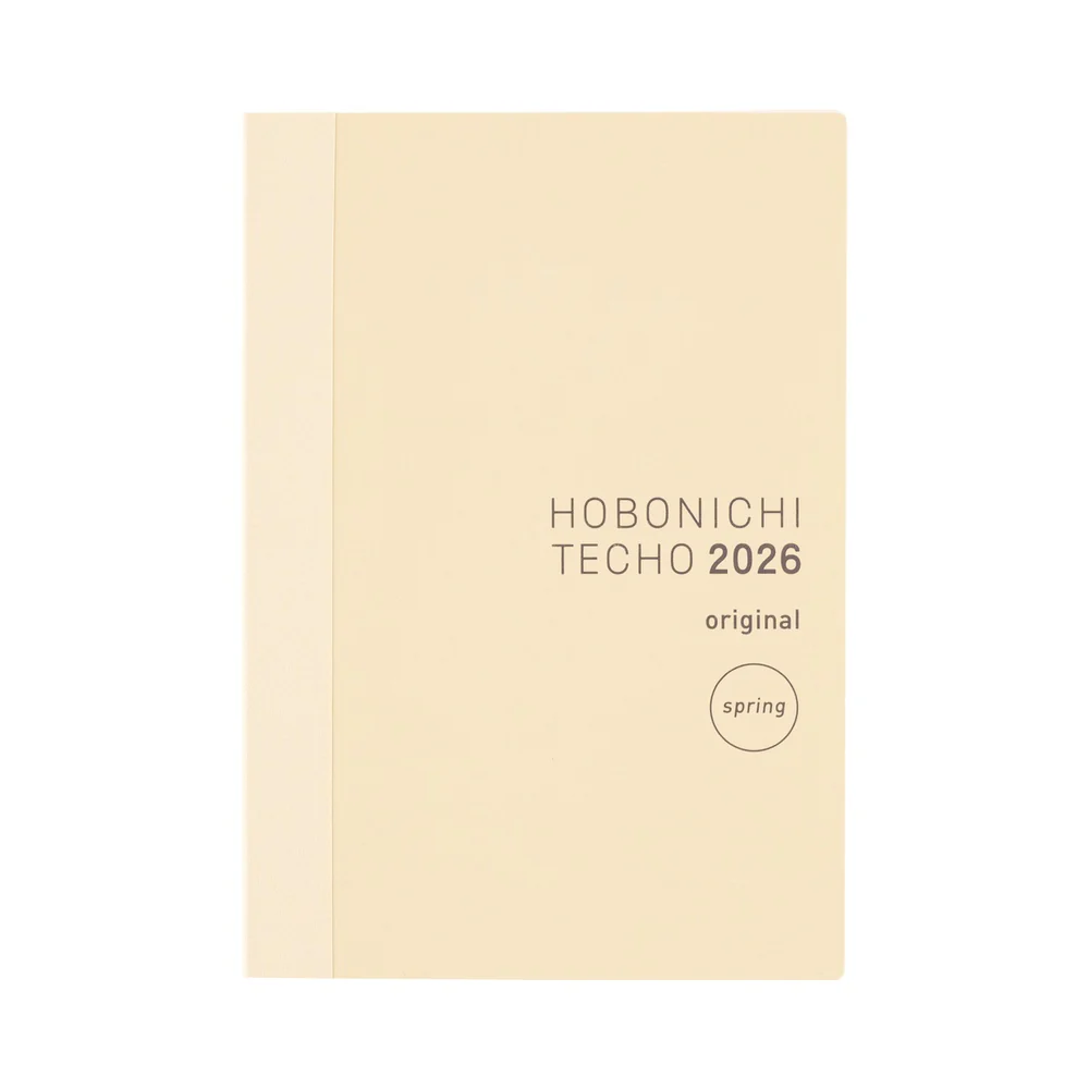 Hobonichi Techo A6 Japanese Original Book - Monday Start (April Start)