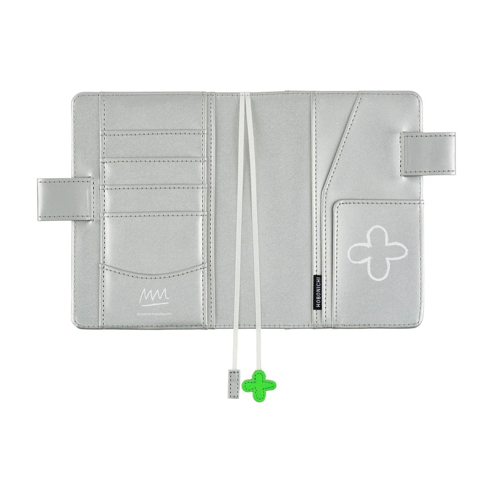 Hobonichi Techo A6 Original Planner Set - Makoto Matsubayashi: Silver Flowers (April Start) - Image 4