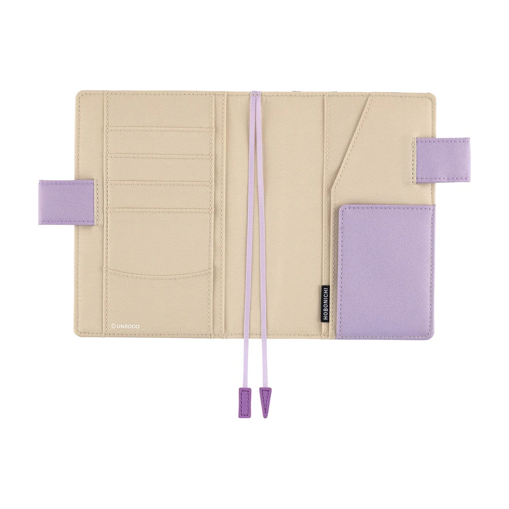 Hobonichi Techo A6 Original Planner Set - Unsodo Bijutsukai (Plum and Dianthus) (April Start) - Image 4