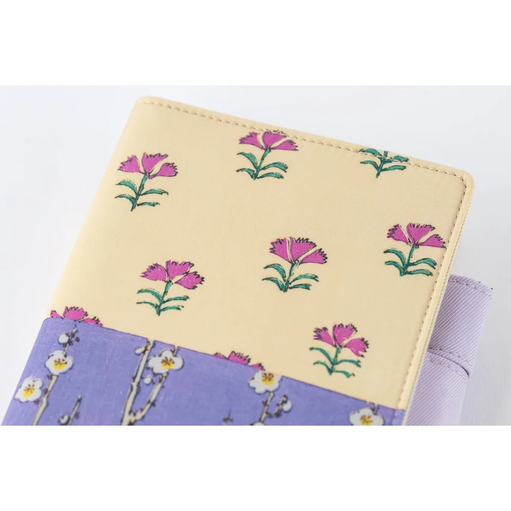 Hobonichi Techo A6 Original Planner Set - Unsodo Bijutsukai (Plum and Dianthus) (April Start) - Image 7