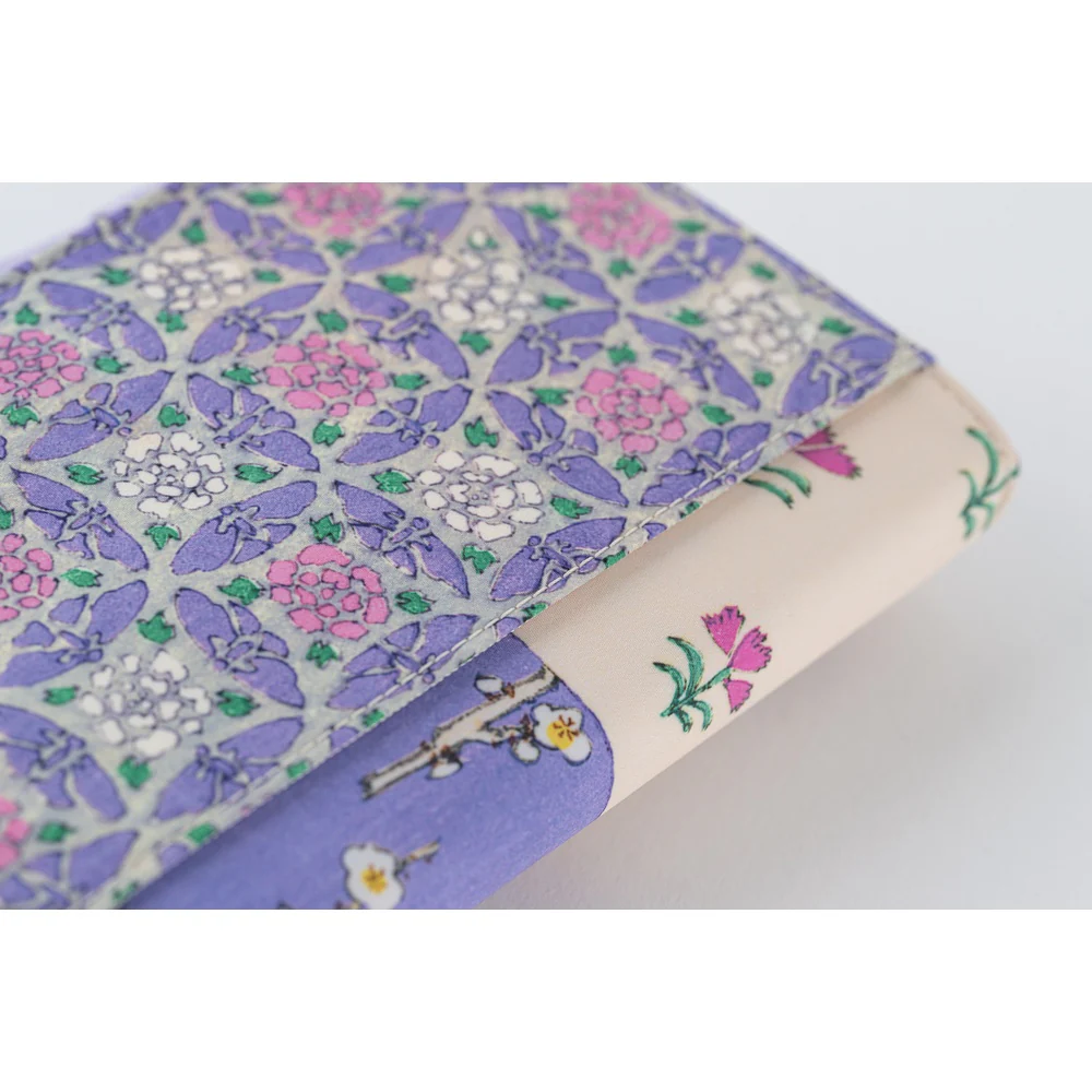 Hobonichi Techo A6 Original Planner Set - Unsodo Bijutsukai (Plum and Dianthus) (April Start) - Image 9