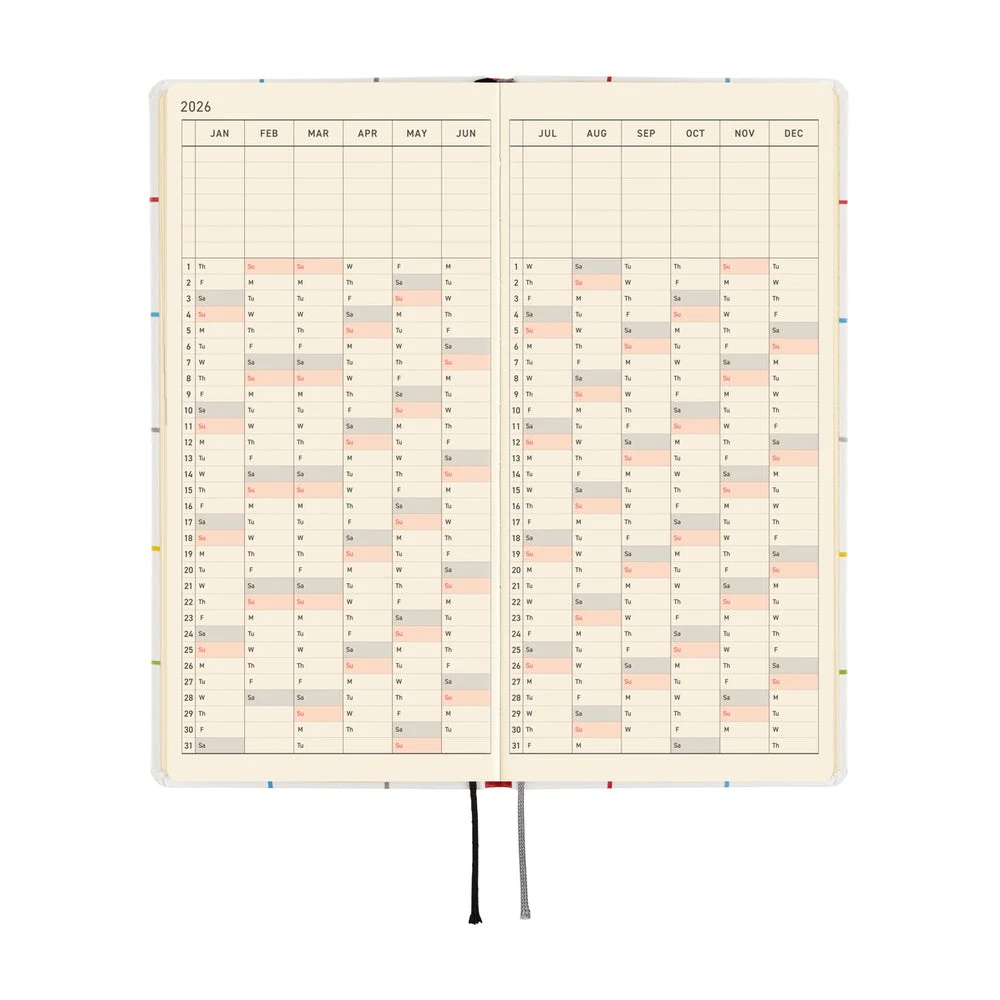 Hobonichi Techo Weeks - 100%ORANGE: Squirrel’s Moving Day (April Start) - Image 6