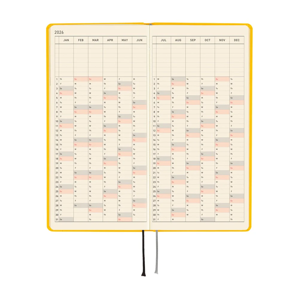 Hobonichi Techo Weeks - Colors: Full Moon Yellow (April Start) - Image 6