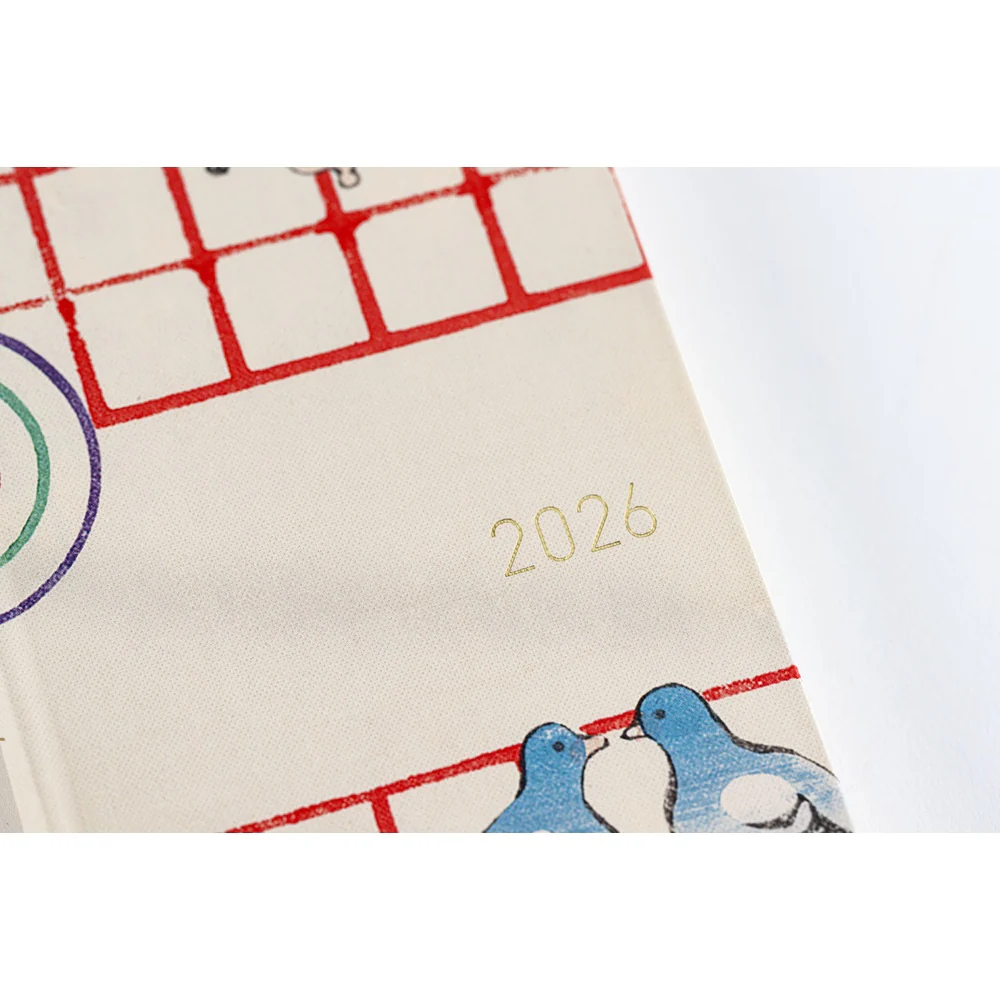 Hobonichi Techo Weeks - Unsodo Bijutsukai (Blue Pigeons) (April Start) - Image 10