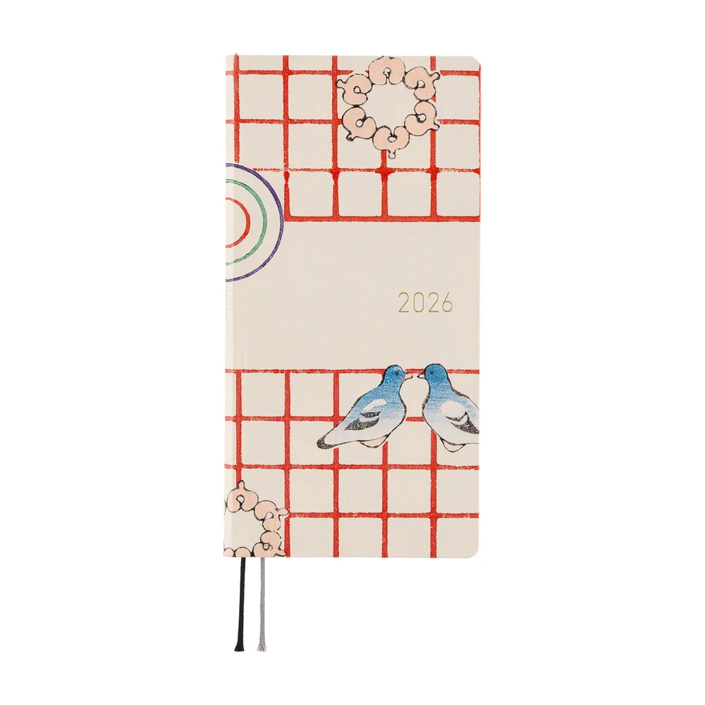 Hobonichi Techo Weeks - Unsodo Bijutsukai (Blue Pigeons) (April Start) - Image 2