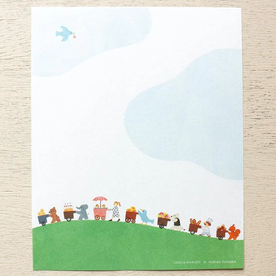 Hyogensha Cozyca Mariko Fukuoka Letter Set - Let's Carry - Image 3