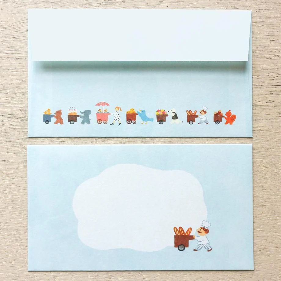 Hyogensha Cozyca Mariko Fukuoka Letter Set - Let's Carry - Image 6
