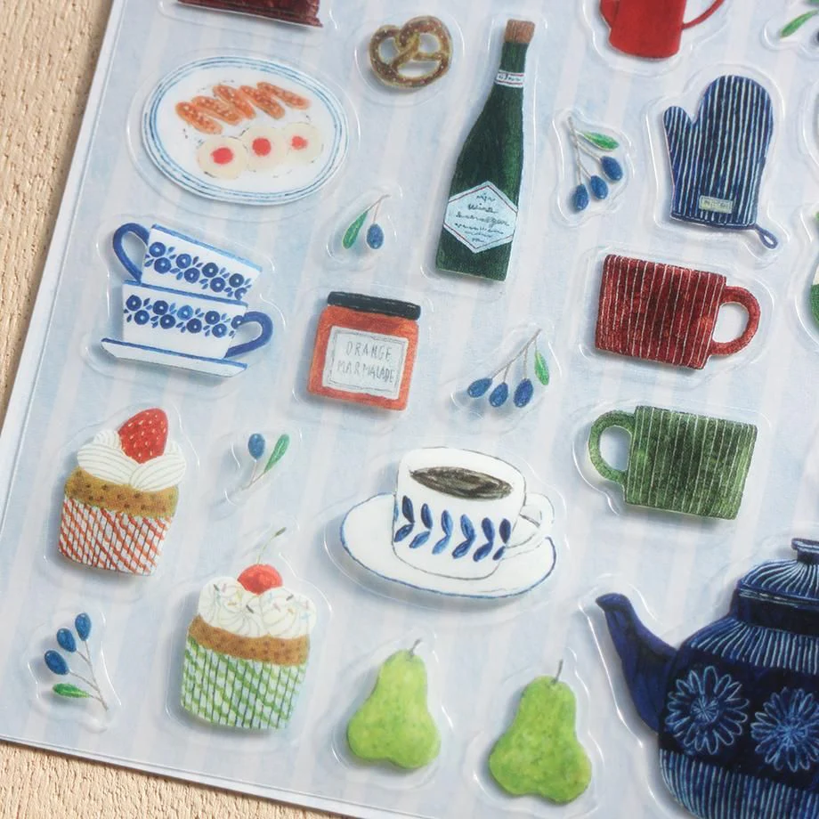 Hyogensha Cozyca Midori Asano Sticker Sheet - Kitchen - Image 5