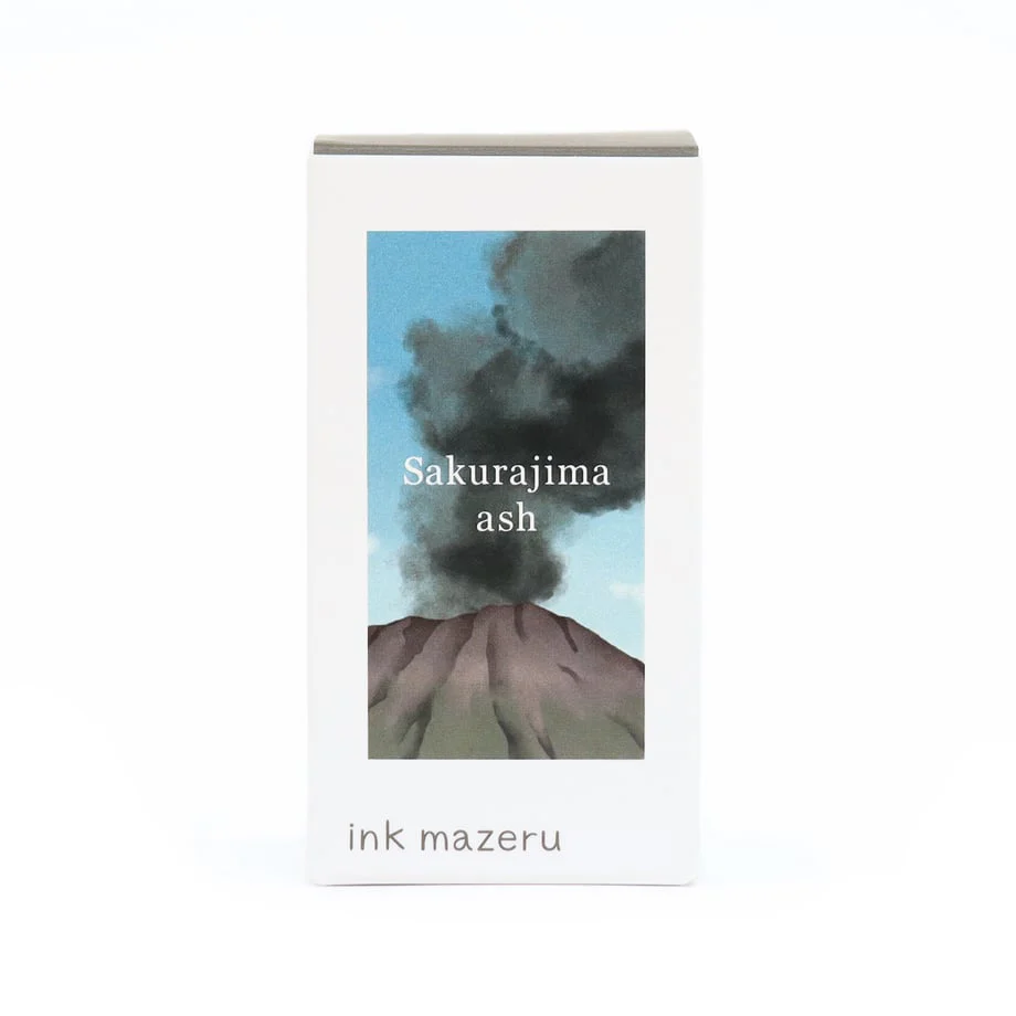 Ink Mazeru 18ml Bottled Ink - Sakurajima Ash - Image 5