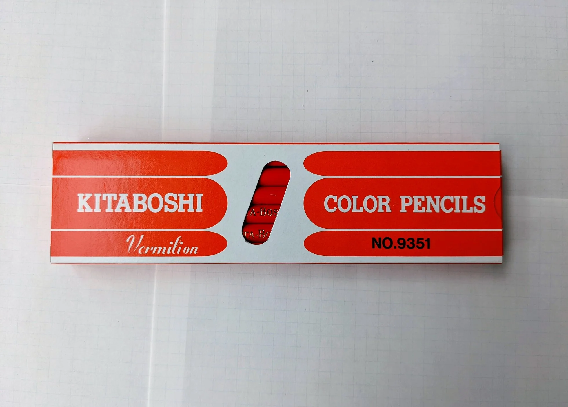 Kita-Boshi Vermillion Pencils - Image 2