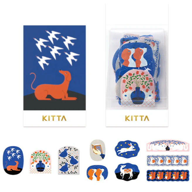 KITTA WASHI Tape FLAKE - Lifestyle - Image 2