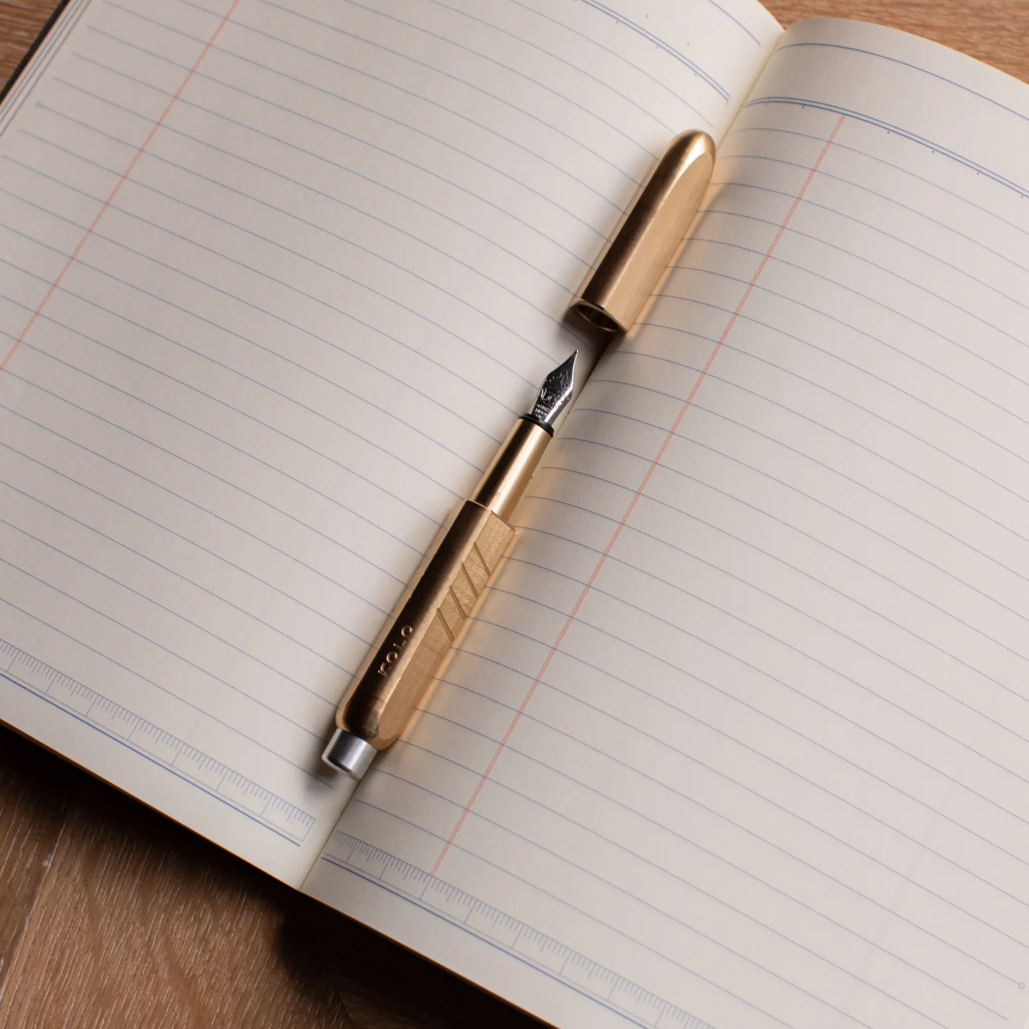 Kolo Tino Fountain Pen - Raw Brass - Image 7