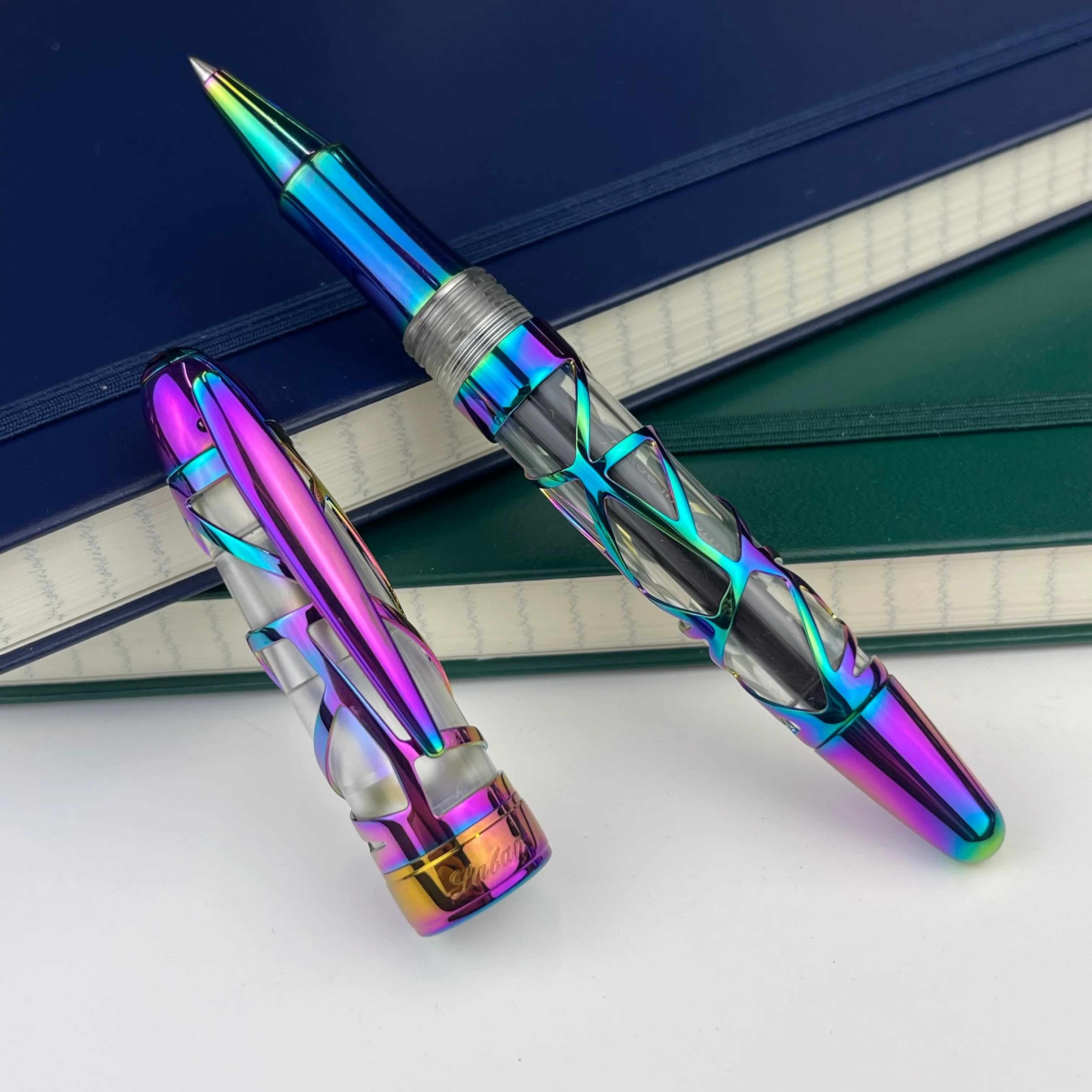 Laban Skeleton Rollerball Pen - Rainbow - Image 3