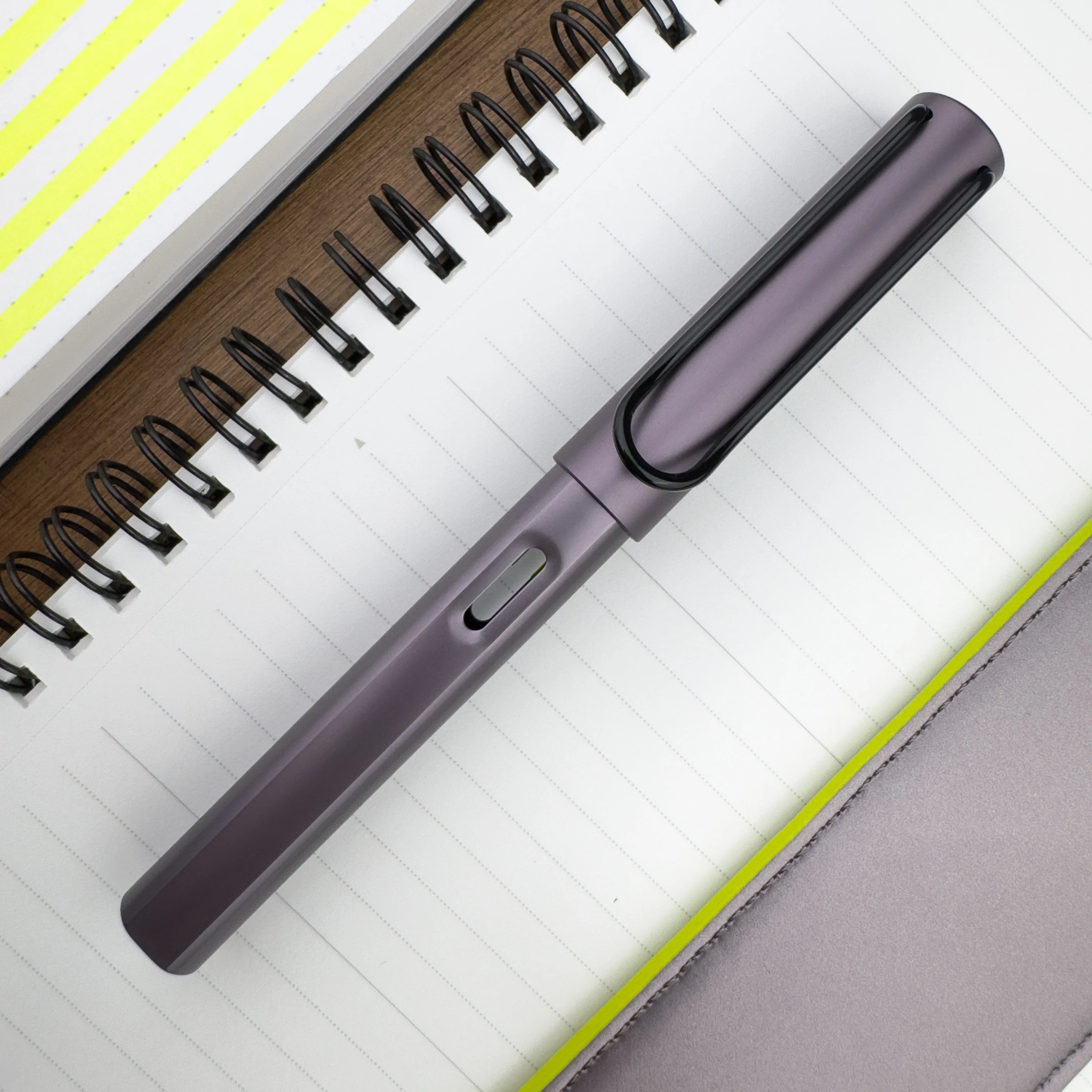 Lamy Al-Star Fountain Pen - Aubergine (Special Edition) - Image 2