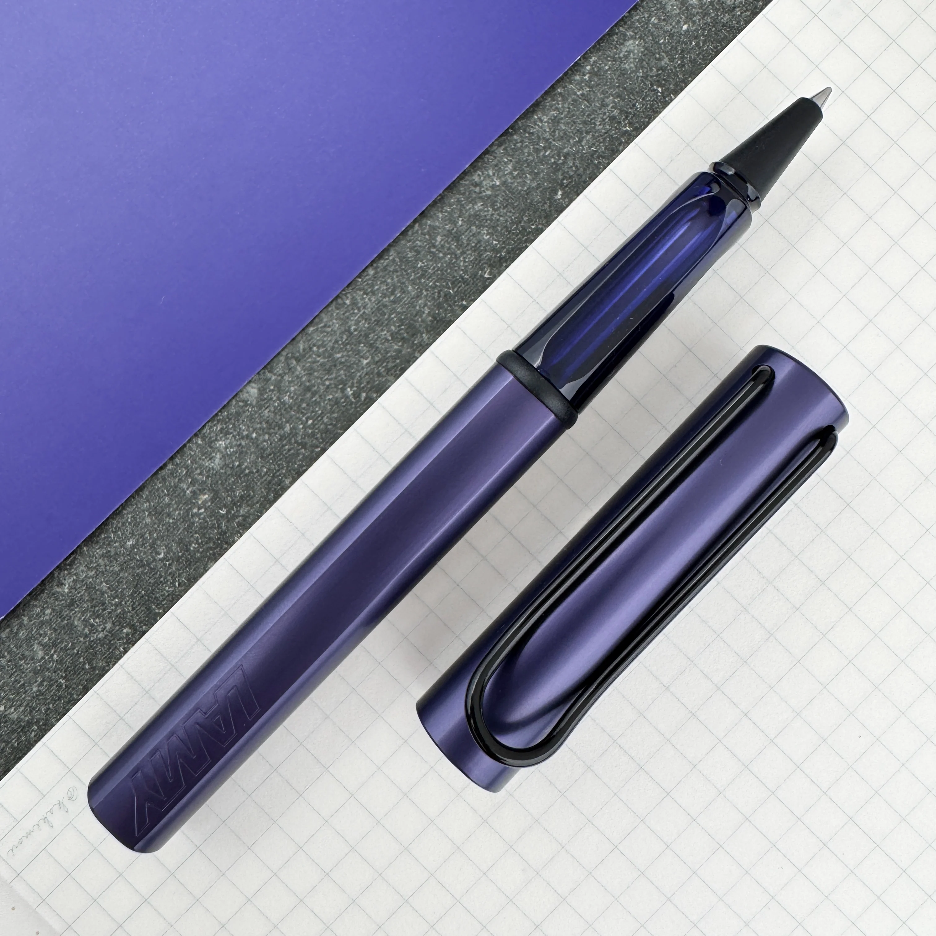 Lamy Al-Star Rollerball Pen - Dark Dusk (Special Edition) - Image 2