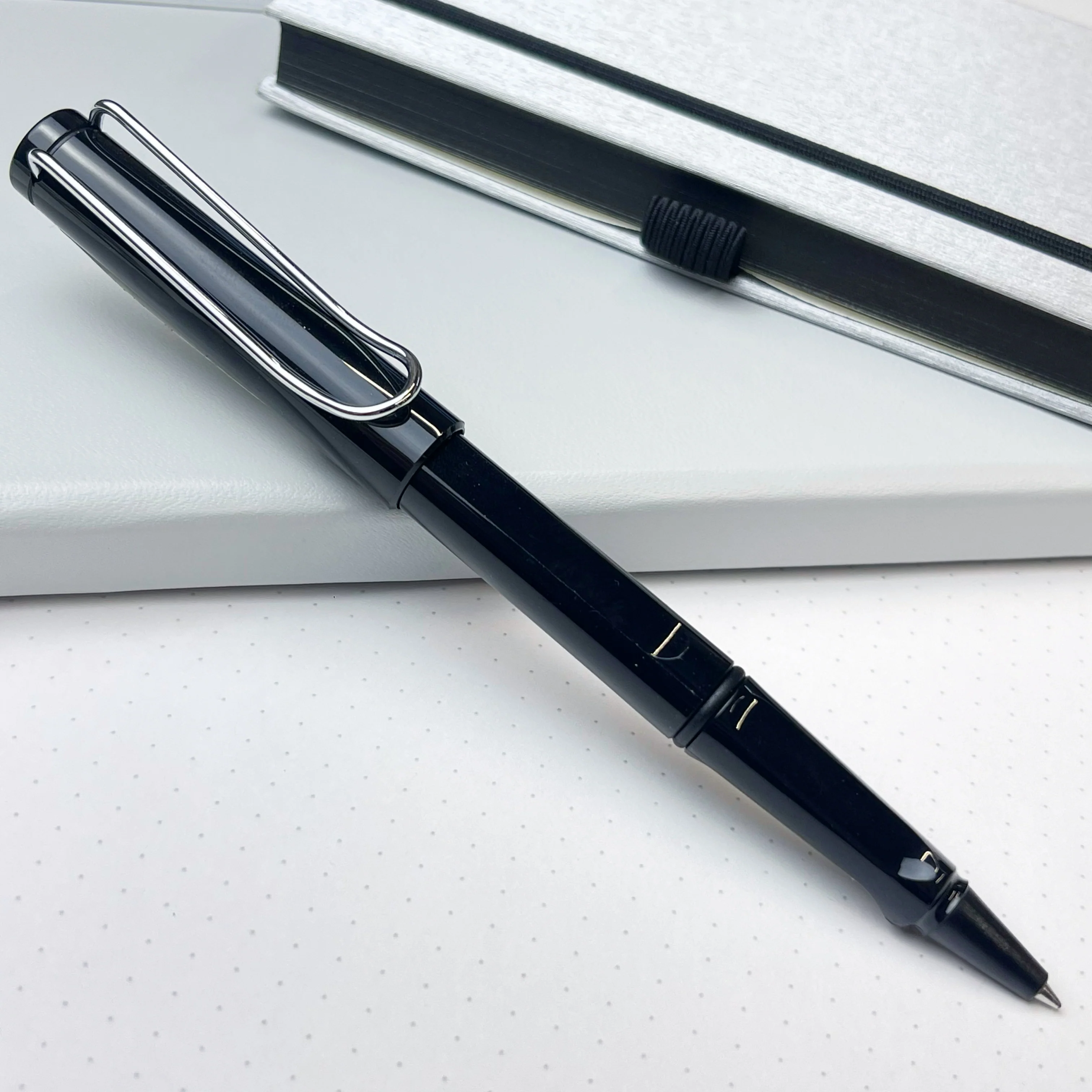 Lamy Safari Rollerball Pen - Shiny Black - Image 2