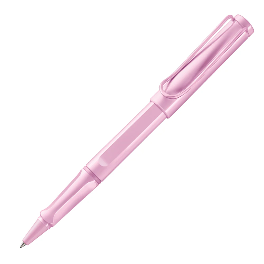 Lamy Safari Rollerball Pen - Light Rose (Special Edition) - Image 2