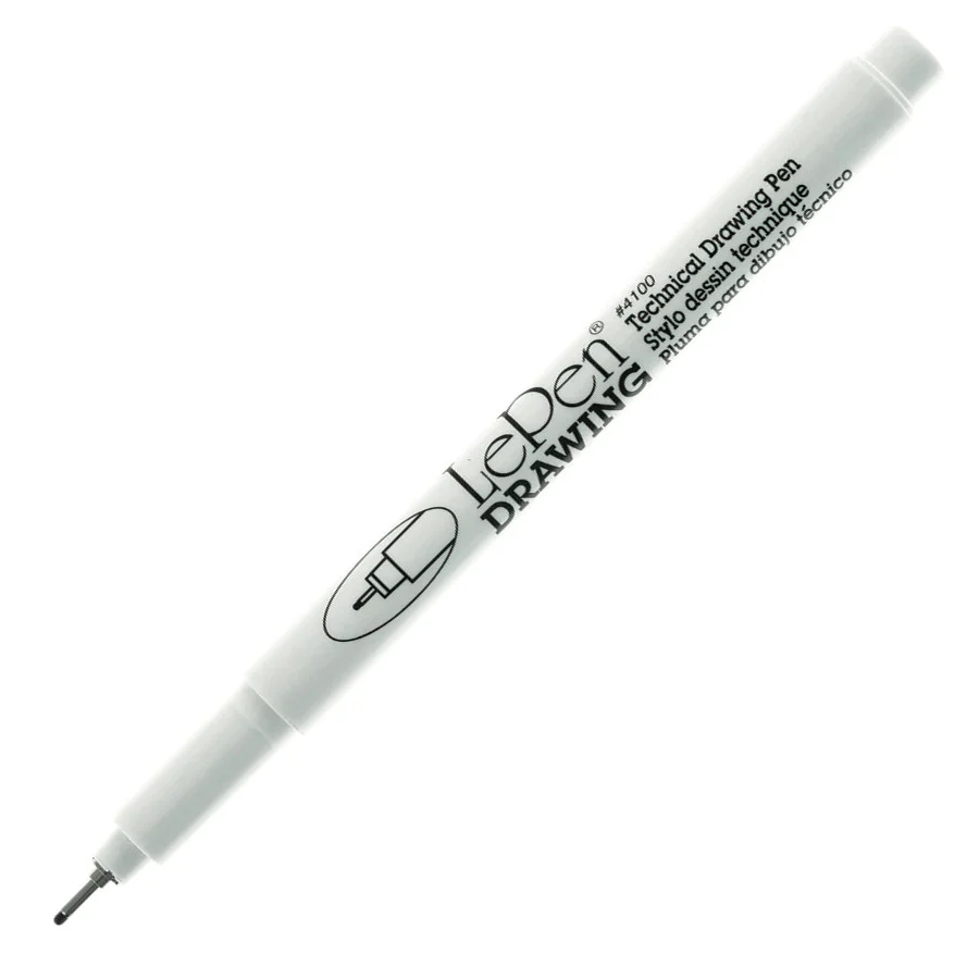 Le Pen Technical Drawing Pen - Black - Image 2
