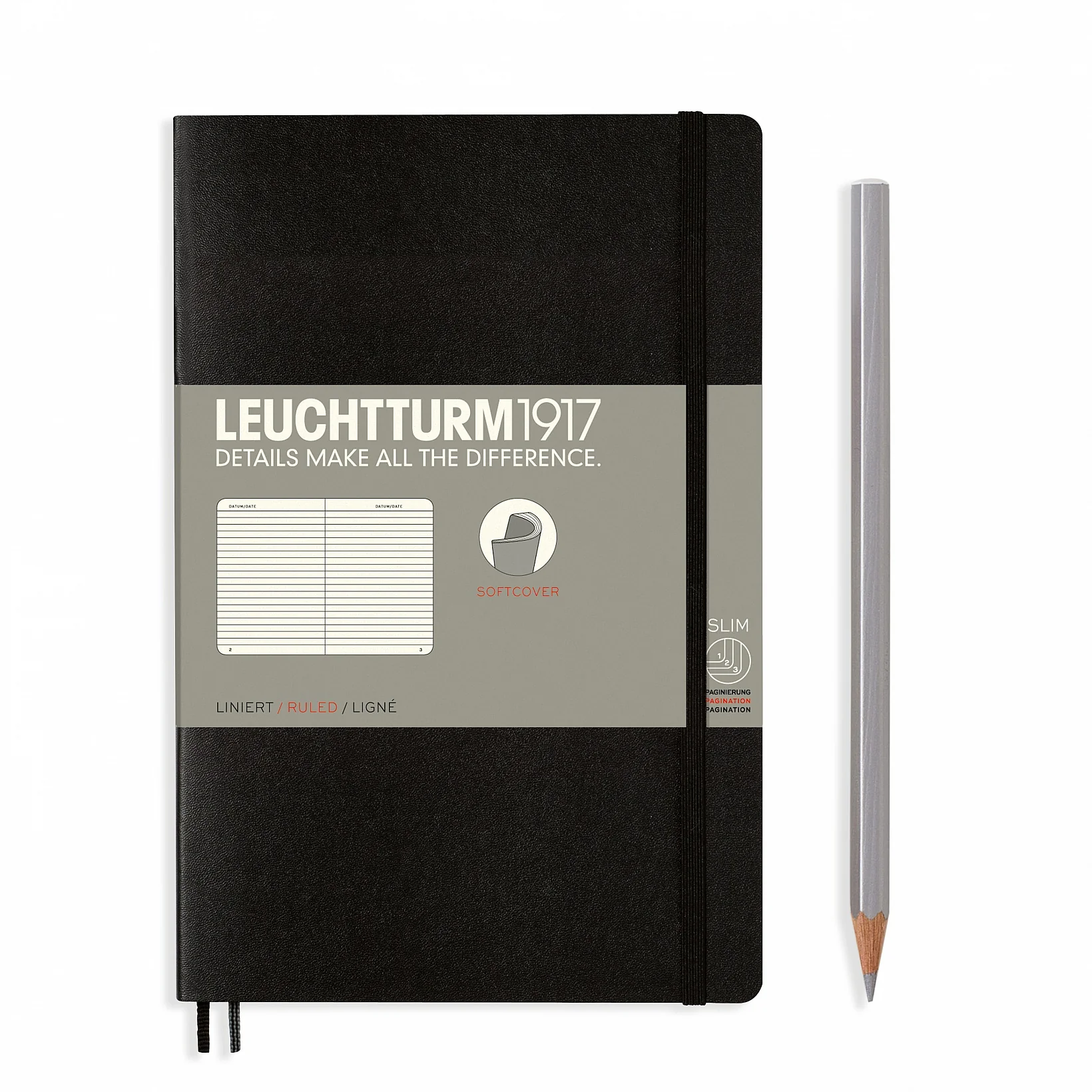 Leuchtturm B6+ Softcover Notebook - Ruled - Image 2