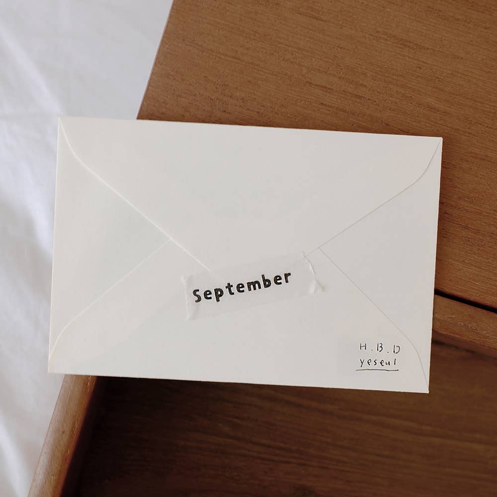 Suatelier Design Washi Tape - Lettering.01 - Image 2