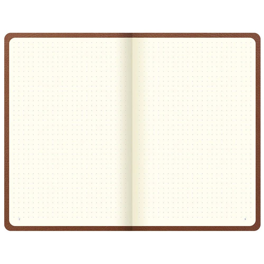 Letts Origins Hardcover Notebook - 5 1/8" x 7 7/8" - Dot Grid - Image 4