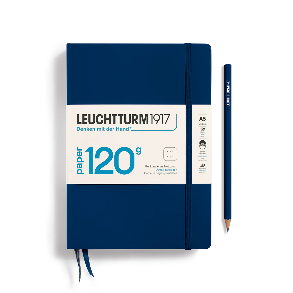 Leuchtturm A5 120g Hardcover Notebook - Dot Grid - Image 15